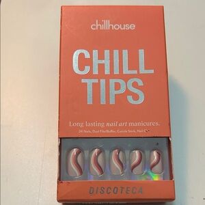 Chillhouse Nail Art Tips in Orange